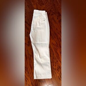 White Pilcro by Anthropologie High-Waisted Crapri Jeans